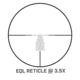 Bushnell DMR3 3.5-21x50mm Riflescopes, 34 mm Tube, First Focal Plane, EQL Reticle, Black, ETDMR3EQL