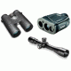 Bushnell Elite Package - Bushnell Elite 2.5-16x42 Matte Argon 30mm Rifle Scope, MilDot Reticle ET2164  w/ Bushnell Elite Rangefinder 205110 and Binocular 620142ED