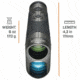 EDEMO Bushnell Engage 6x24mm Laser Rangefinder, 1700 Yd, Advanced Target Detection, Black, Box 5L, LE1700SBL, EDEMO1