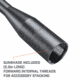 Bushnell Match Pro ED 5-30x56mm Rifle Scope, 34mm Tube, First Focal Plane, MRAD, DM2 Reticle, Black, small, MP53056DMI