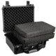 Bushnell Standard 16in Waterproof Protective Gear/Gun Case w/ Foam, Black, Standard, BN00035