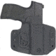 C&amp;G Holsters Covert OWB Belt Holster, Ruger LCR, Right Hand, Black, 2270-100
