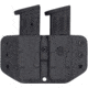 C&amp;G Holsters Double Flat Magazine OWB Holster, 1911, Ambidextrous, Black, 4029-100
