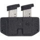 C&amp;G Holsters Double Flat Magazine OWB Holster, 1911, Ambidextrous, Black, 4029-100