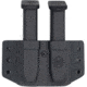 C&amp;G Holsters Double Slim Magazine OWB Holster, 10/45, Ambidextrous, Black, 4056-100