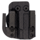 C&amp;G Holsters IWB Covert Holster Alpha S&amp;W M&amp;P Shield 9/40, 1.0 &amp; 2.0, 3.1in, Right Hand, Black, 798-100