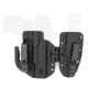 C&amp;G Holsters MOD 1 Modular Holster System Black Kydex IWB Walther PDP 4/4.5/5 w/ Mag, Right Hand, 814-100