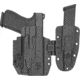 C&amp;G Holsters MOD1 Lima Holster, Glock 19 w/ Streamlight TLR-7, Left Hand, Matte, Black, 819828028956