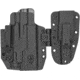 C&amp;G Holsters MOD1 Lima Holster, Glock 19 w/ Streamlight TLR-7, Left Hand, Matte, Black, 819828028956