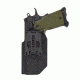 C&amp;G Holsters OWB Competition 2011 Full Rail Blk RH S, Outside-the-Waistband OWB, STI 2011 Full Rail, Right, Black, 365-100