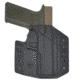 C&amp;G Holsters OWB Covert Polymer 80 PF940v2/c Glock 17/19 Slide Length, Outside-the-Waistband OWB, Left, Black, 363-100