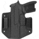 C&amp;G Holsters OWB Covert Sig Sauer P320c RH S, Outside-the-Waistband OWB, Sig Sauer P320c, Right, Black, 086-100