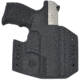 C&amp;G Holsters OWB Covert Walther CCP RH S, Outside-the-Waistband OWB, Walther CCP, Right, Black, 105-100