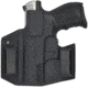 C&amp;G Holsters OWB Covert Walther CCP RH S, Outside-the-Waistband OWB, Walther CCP, Right, Black, 105-100