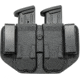 C&amp;G Holsters OWB Double Flat M&amp;P Shield 9/40 Magazine Holder, Outside-the-Waistband OWB, Both, Black, 4047-100
