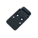 C&amp;H Precision Weapons CZ P-10 V4 MIL/LEO Adapter Plate, Trijicon RMR/SRO, Holosun 407C/507C/508C/508T, Black, CZ-RSH