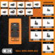 Optics Adapter Plate - RMR Footprint w/o ZEV Posts (6-32 Holes) to All Other Optics
