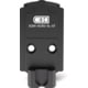 C&amp;H Precision Weapons Optics Adapter Plate - Sig P320 Rx/pro/axg, Black - SGRX-ACRO-XL-ST