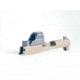 C&amp;H Precision Weapons SIG X-Series Romeo1 Pro Adapter Plate, Trijicon RMR/SRO, HOLOSUN 407C, 507C, 508T w/ 10-8 Rear Sight, Black, SGX-RSH-10-8