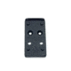 C&amp;H Precision Weapons V4 MIL/LEO Adapter Plate, Glock MOS, Leupold Delta Point Pro DPP, Black, GL-DPP