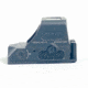 C&amp;H Precision Weapons V4 MIL/LEO Adapter Plate, Glock MOS, Trijicon RMR / Holosun 407C / 507C / 508C/ 508T, Black, GL-RH-RSF