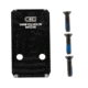 C&amp;H Precision V4, Optic Mounting Adapter Plate, For Equalizer/ M&amp;P 5.7 to Holosun 507K/407K, Anodized Finish, Black SWMP-57-EQ-HOLOK