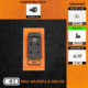 C&amp;H Precision Weapons Walther Defense PDP 2.0 Adapter Plate,Holosun 407K, 507K, RPS, EPS Carry, Black, WLPDP2.0-HOLOk