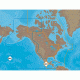 C-MAP MAX Mega, No.+Cen. Amer.-Pacific, C-Card CMAP-NA-M035-C