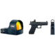 C-MORE CRC Tactical Railway Red Dot Sight, 4 Moa Dot, Black, CRCB-4