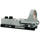 C-MORE Railway Red Dot Sight w/Click Switch, Gray, 6 MOA CRWG-6