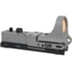 C-MORE Railway Red Dot Sight w/Standard Switch, Gray, 12 MOA RWG-12