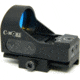 C-MORE RTS2R 1x Micro Red Dot Sight w/ Rail Mount, 10 MOA Dot, Picatinny/Weaver, Black, RTS2RB-10