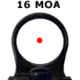 C-MORE Railway Red Dot Sight w/Click Switch, Gray, 16 MOA CRWG-16