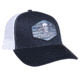 Calcutta Striper Patch Men's Hat, Navy, BR230547