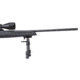 Caldwell Accumax Carbon Fiber Premium Swivel Stud Bipod, 6in-9in, Black, 1092515