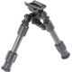 Caldwell Accumax Carbon Fiber Premium Swivel Stud Bipod, 6in-9in, Black, 1092515