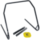 Caldwell AR500 Gong and Target Stand Combo, Black/Yellow, 1140016