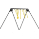 Caldwell AR500 Rimfire Kyl Challenge Target Kit w/Stand, Black/Yellow, 4002310