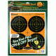 Caldwell Bullseye Target, 5 Sheets, 4in, Orange Peel 405515 
