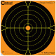 Caldwell Orange Peel 12-in Bullseye Targets, 5 sheets