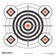 Caldwell Paper Target, 16in, Sight In Bullseye, 10 Pack, 1175520