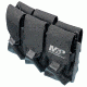 Smith &amp; Wesson Pro Tac 6 AR/AK Magazine Pouch, Black With M&amp;P Logo, 110181