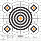 Caldwell Sight In Target 16in, Black and Orange 10pk 195781