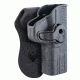 Caldwell Tac Ops Molded OWB Retention Holster,S&amp;W Bodyguard 380,Right Hand 110061