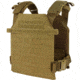 Caliber Armor AR550 Level III+ Active Shooter Response Package w/ PolyShield Spall Coat, Shooters Cut, Coyote Brown, Medium/Large, 19-AR550-ASRP-SPC-CB