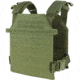Caliber Armor AR550 Level III+ Active Shooter Response Package w/ PolyShield Spall Coat, Shooters Cut, OD Green, Medium/Large, 19-AR550-ASRP-SPC-OD