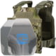 Caliber Armor AR550 Level III+ Quick Response Package w/PolyShield Spall Coat, SAPI Style + Shooter Cut, Scorpion OCP, Medium/2XL, 19-AR550-QRP-SAPI-SC-SPC-OCP