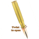 Caliber Gourmet Bullet Twist Pen Gold Brass, CBG1018