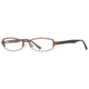 Calligraphy Collections Stowe SESC STOW00 Bifocal Prescription Eyeglasses - Dark Brown SESC STOW005335 BND