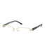 Calligraphy Collections DYC-1010 SESC 101000 Single Vision Prescription Eyeglasses - Col1 - Gold SESC 1010005335 GO